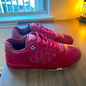 Oblique Galaxy Leather Low Top Sneakers